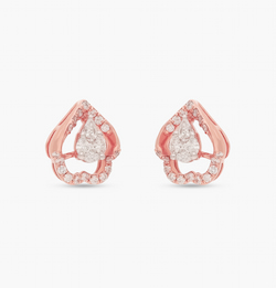 The Extended Heart Earrings